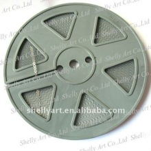 Laser sequin ribbon roll pet sequin 3mm