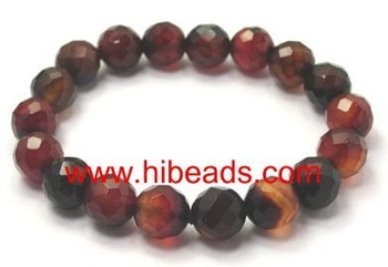 CRB0103 facet rough gemstones bracelet wholesale