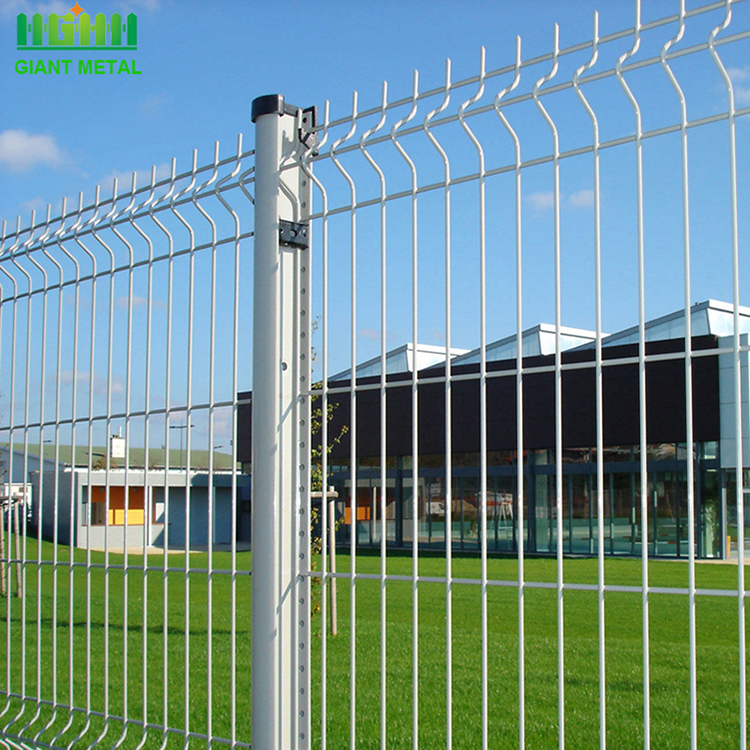 Top quality cheap PVC welded 3D bending fencing