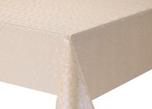 Solid Embossed Fabric Tablecloth