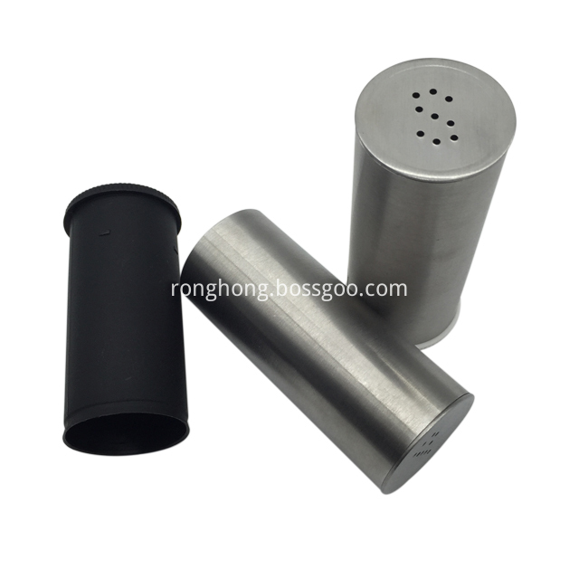 Modern Stainless Steel Salt And Pepper Shaker 8
