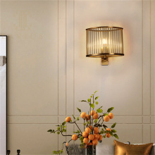 Fashion Classic Bedroom Crystal Led E14 Wall Lamp