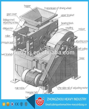 Hot sale charcoal ball making machine