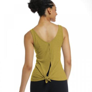 Yoga t-skjorter Activewear Treningstopper for kvinner