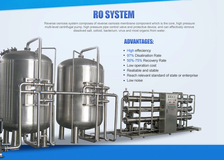 Good Quality LED UV Sterilizer Reverse Osmosis System RO Water Process Machine