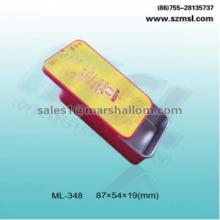 slide tin box, candy box, gift tin box