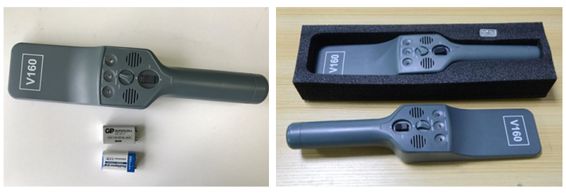 UNIQSCAN High Sensitivity Hand Held Metal Detector V160 For Security Detectors High Quality