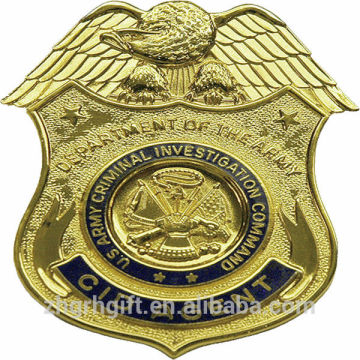 2014 wholesale custom 3d army badges