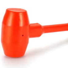 Hot Sale 1.5LB Orange Dead Blow Mallet Rubber Hammer