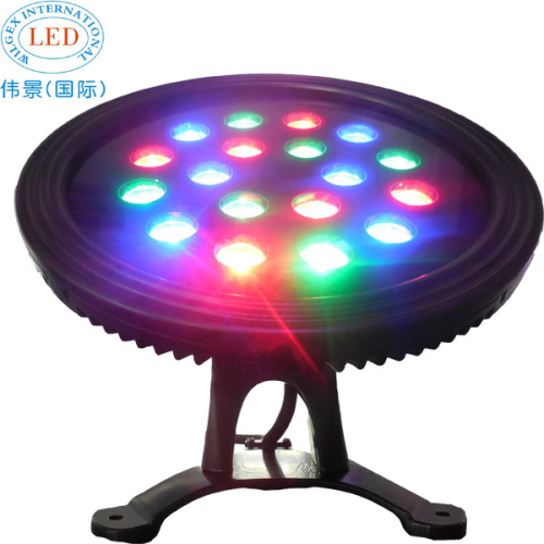 18X3w DMX Control IP68 Underwater LED Lamps