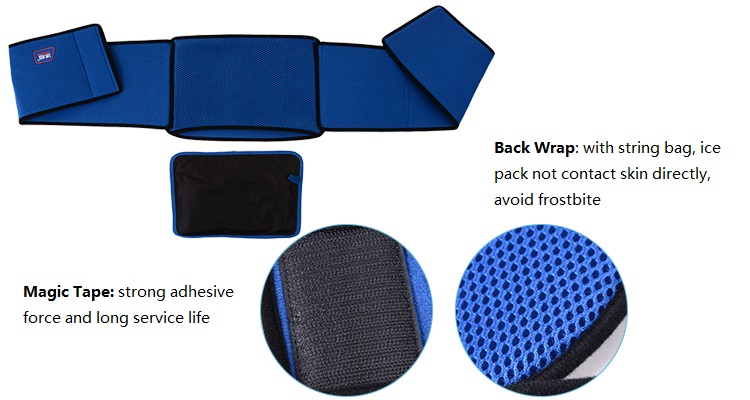 volta bolsa de gelo back cold pack