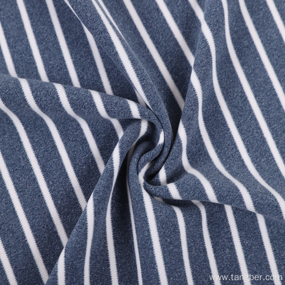 colored striped polyester micro velvet fleece blanket fabric