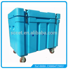 310Liter big capacity ice container for dry ice shipping, ice cooler for dry ice for shipping