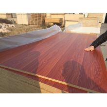 Cheap Price 18mm Melamine Faced Plywood with Hardwood Core