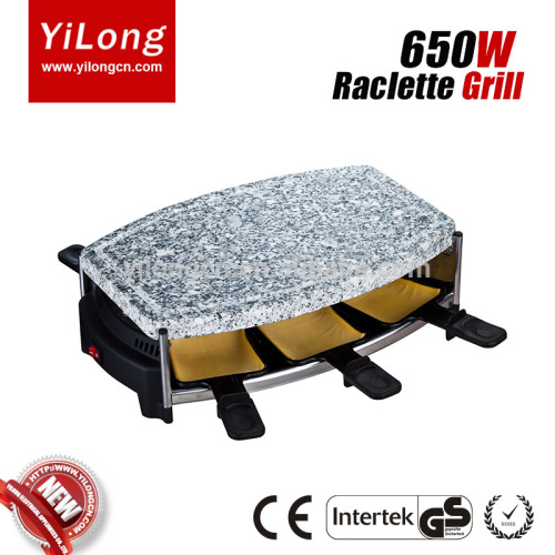 Electric table bbq for 6 persons,650w,GS(EK1),natural grill stone