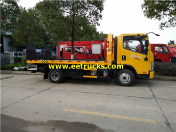 FAW 3ton Flatbed Wrecker Trucks