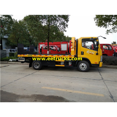 FAW 3ton Flatbed Wrecker Trucks