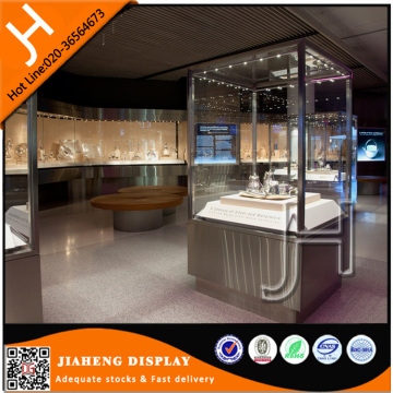 Museum exhibit pedestal displays cases cabinet