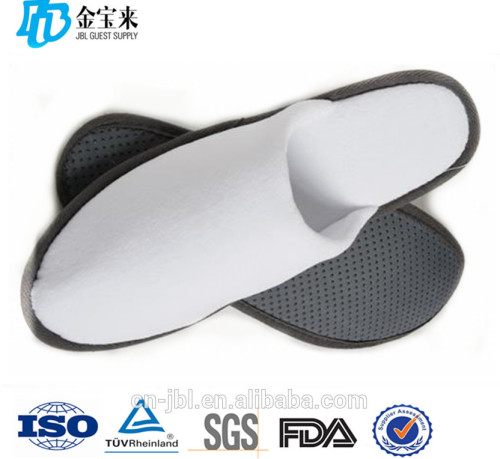 Hotel Guestroom Closed Toe Velour Slipper