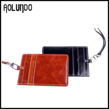 Best selling multiple card slots leather card holder