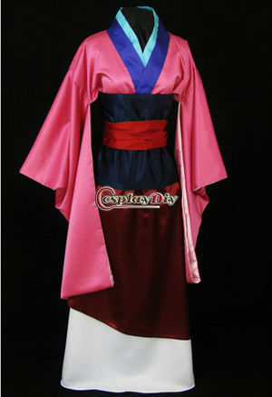 Hot sale custom made popular Adult Asian mulan Princess Costume