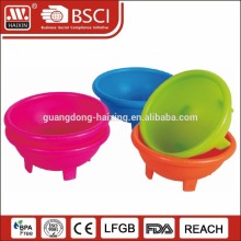 Wholesale custom mold plastic fruit mixing bowl custom cute shape salad bowl