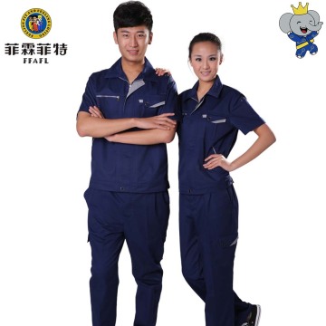 Summer Long Sleeve Blouse in Deep Blue