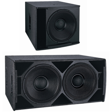 Dual 18 Speaker Box Subbass China Sub Woofers+Stage Sub -Bass