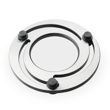 10 Inch 3-Jaw Adjustable CNC Lathe Chuck and Boring Ring for Soft Jaws - Chinese Manufacturing