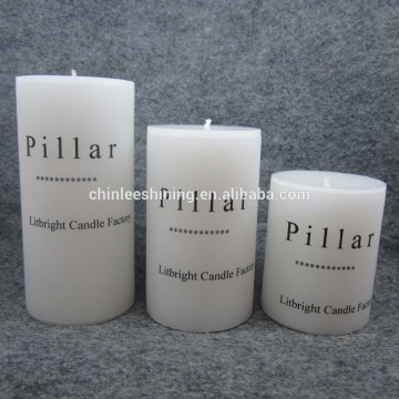 pillar candles, church candles, solid pillar candle, compressed pillar candle.