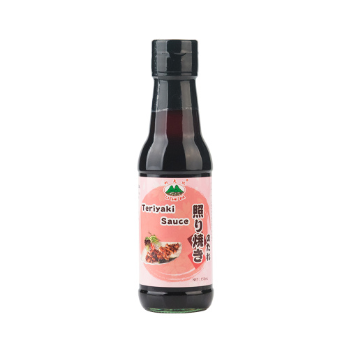 Chupa ya glasi ya Teriyaki 150ml