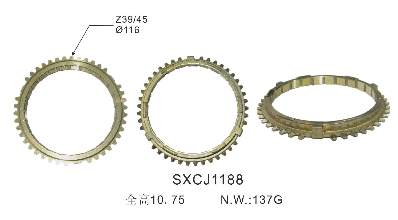 حلقة Synchronizer لقطع الأجزاء التلقائية لـ ISUZU 8-97241-306-1/ECN3-7107-AA
