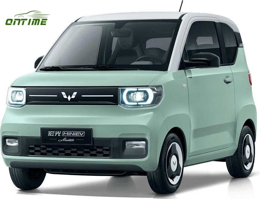 High Quality 2 Doors 2 Seats New Long Battery Life Energy Vehicle Electric Car Ontime Hongguang Mini EV Macaron 2022
