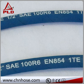 Industry Rubber wire braided fuel hose cover braided