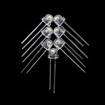 6-7lm 3000-3500k 5mm Warm White LED High Bright