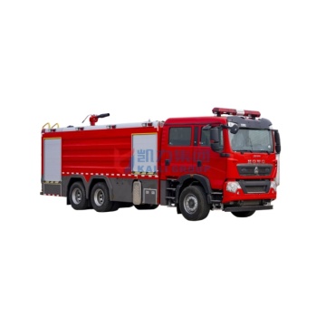 Kailifeng Sinotruk HOWO Rear Double Axle 18 - cubic - meter Foam Fire Engine