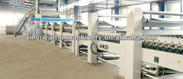 Corrugated board making machine