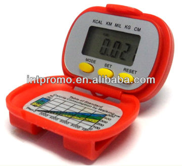 Flip cover multifunction pedometer