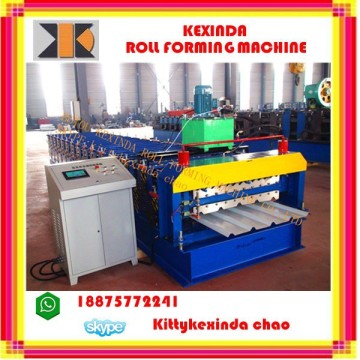 customized double layer roof sheet making machine