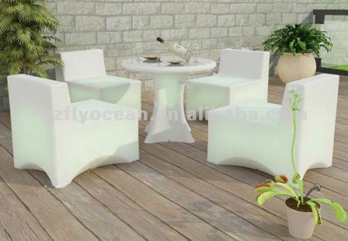 FO-8553 Garden furniture sets,outdoor led chairs,garden led sofa light