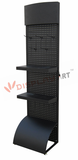 Metal Pegboard Display Stand