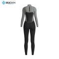 Seaskin Chest Zip Women&#39;s Lengan Panjang Melayari Wetsuit