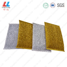 Smooth basic golden silver washing sponge