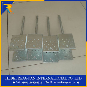 Metal U form Post Support Ground Pole Anchor