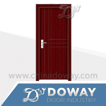PVC interior solid wooden doors