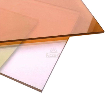Uv Coating Flat Embossed Sun Solid Polycarbonate Sheet