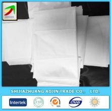 cm cvc55/45 bleached white 186T shirting Fabrics