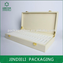 Elegant pu cosmetic packaging box for gift