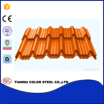 Prepainted Galvanized Corrugated Steel Sheet Build Material/ PPGI Roofing Material made in China