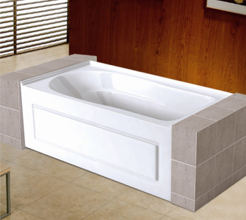 Acrylic Double Skirts Bathtub